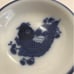 Flow blue Chinese porcelain Fish sauce d