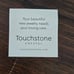 NEW Swarovski Touchstone Crystal Spotlight Faux Diamond Round Ring Size 8.5