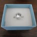 NEW Swarovski Touchstone Crystal Spotlight Faux Diamond Round Ring Size 8.5