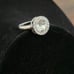 NEW Swarovski Touchstone Crystal Spotlight Faux Diamond Round Ring Size 8.5