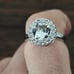 NEW Swarovski Touchstone Crystal Spotlight Faux Diamond Round Ring Size 8.5