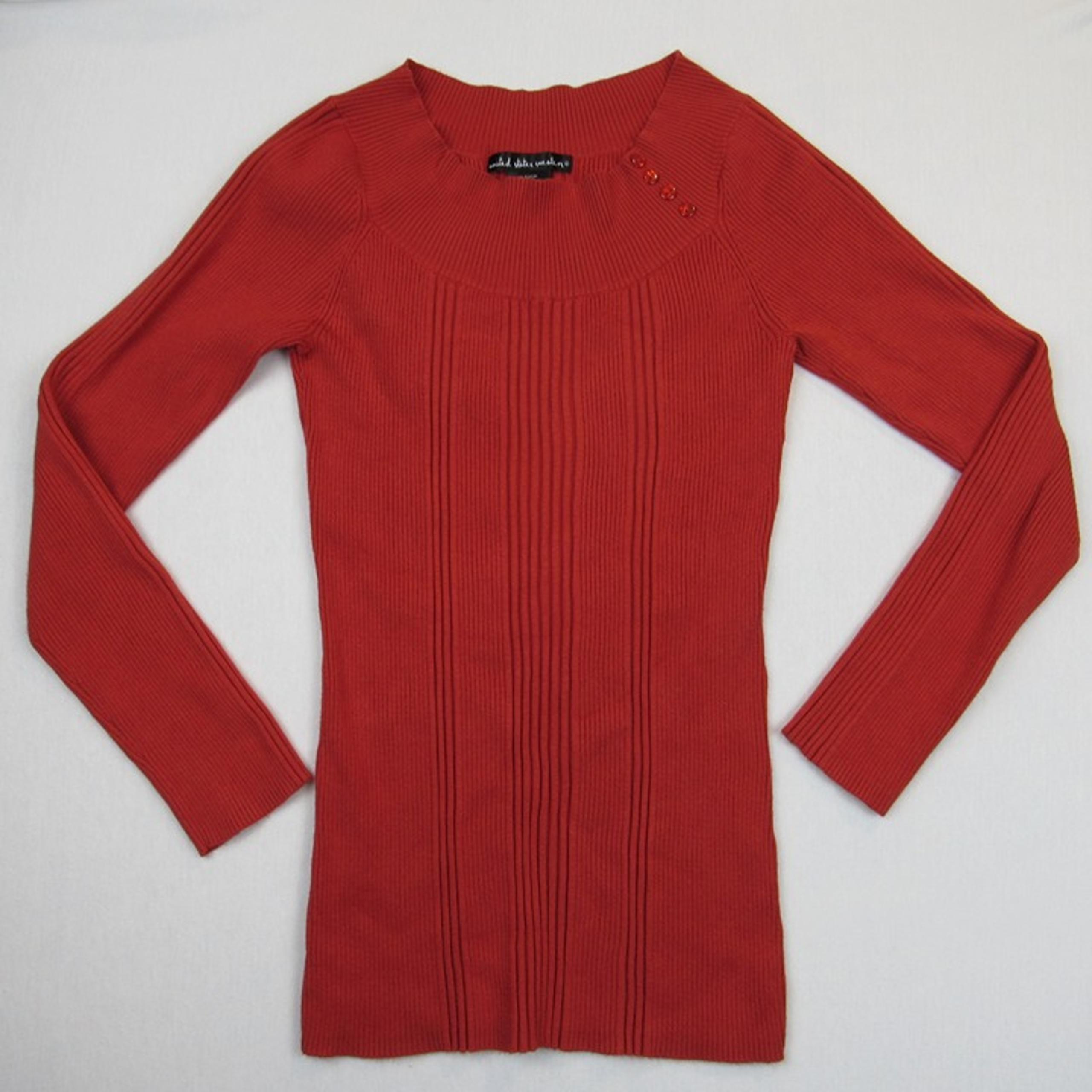 United States Sweaters Women's Size M Sweater Long Sleeve Ribbed Top