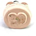 Vintage Pink Holland Dutch Girl Buckets Ceramic Planter Vase Polka Dot Kerchief