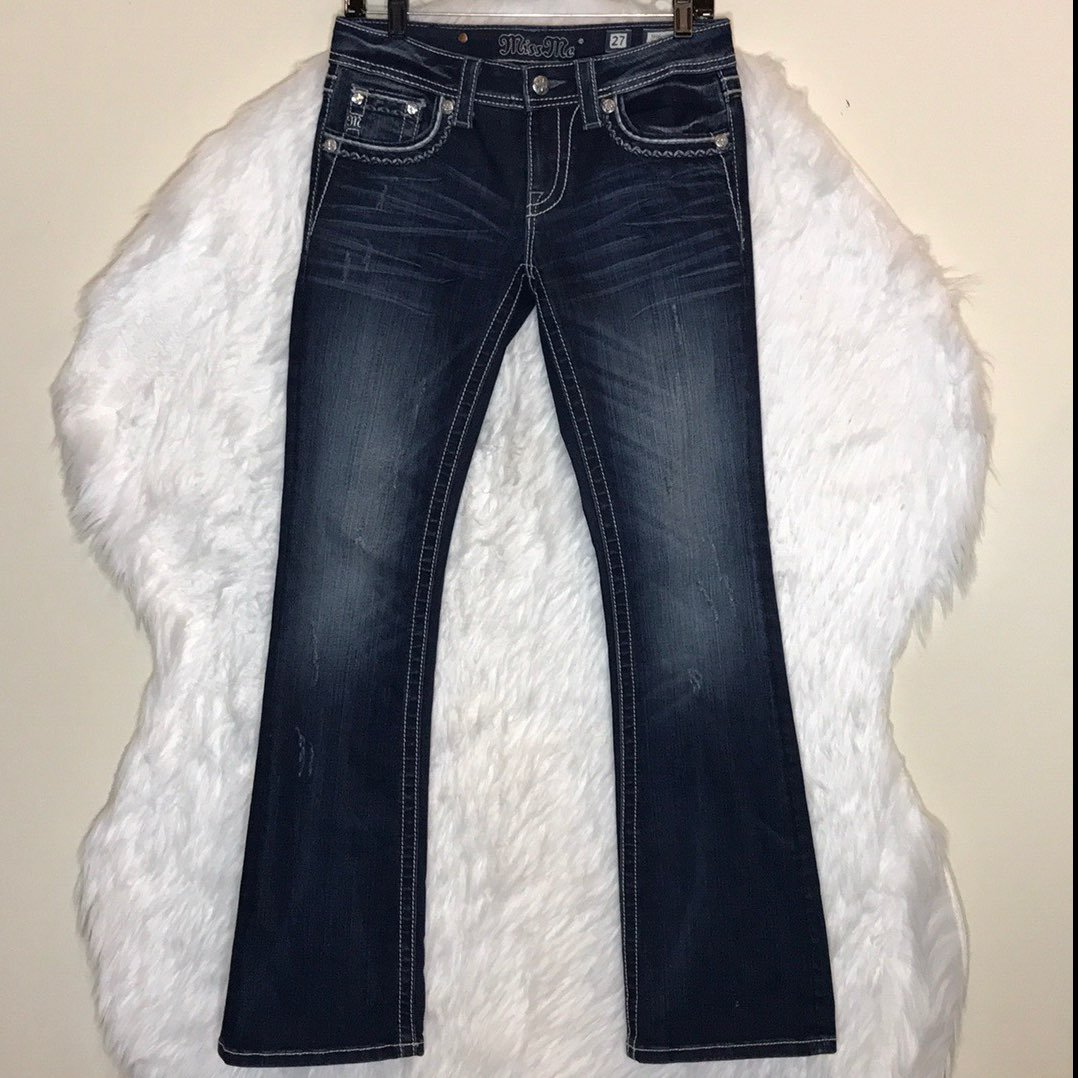 Miss Me Jeans Size 26 Style# JS5609BV