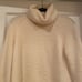NWT Madewell cowl neck cream sweater medium