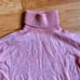J. Crew Rose Pink Turtleneck Supersoft Yarn Sweater