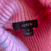 J. Crew Rose Pink Turtleneck Supersoft Yarn Sweater