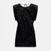 NWT Zara Woman Bloggers Fav SEQUIN VELVET DRESS ZW COLLECTION Size S Small