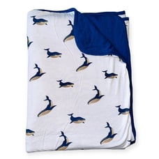 Kyte Toddler Whale Blanket