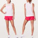 Lululemon Real Quick Short Sz 8 *Perforated 3.5 In Fuchsia Pink