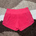 Lululemon Real Quick Short Sz 8 *Perforated 3.5 In Fuchsia Pink