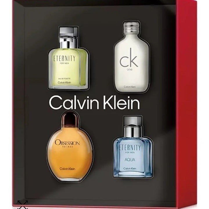 Calvin Klein Men Assorted Fragrances Eau de Toilette Spray Gift Set New in Box