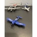 Vintage Die Cast Lot Lockheed P-38 Boeing 737 707 Airplane Aero Classics Schabak