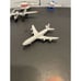 Vintage Die Cast Lot Lockheed P-38 Boeing 737 707 Airplane Aero Classics Schabak