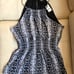NWT Express SnakeSkin Halter Top