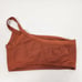 L*Space Axel Bikini Top in Amber Brown One Shoulder Size Small NWT