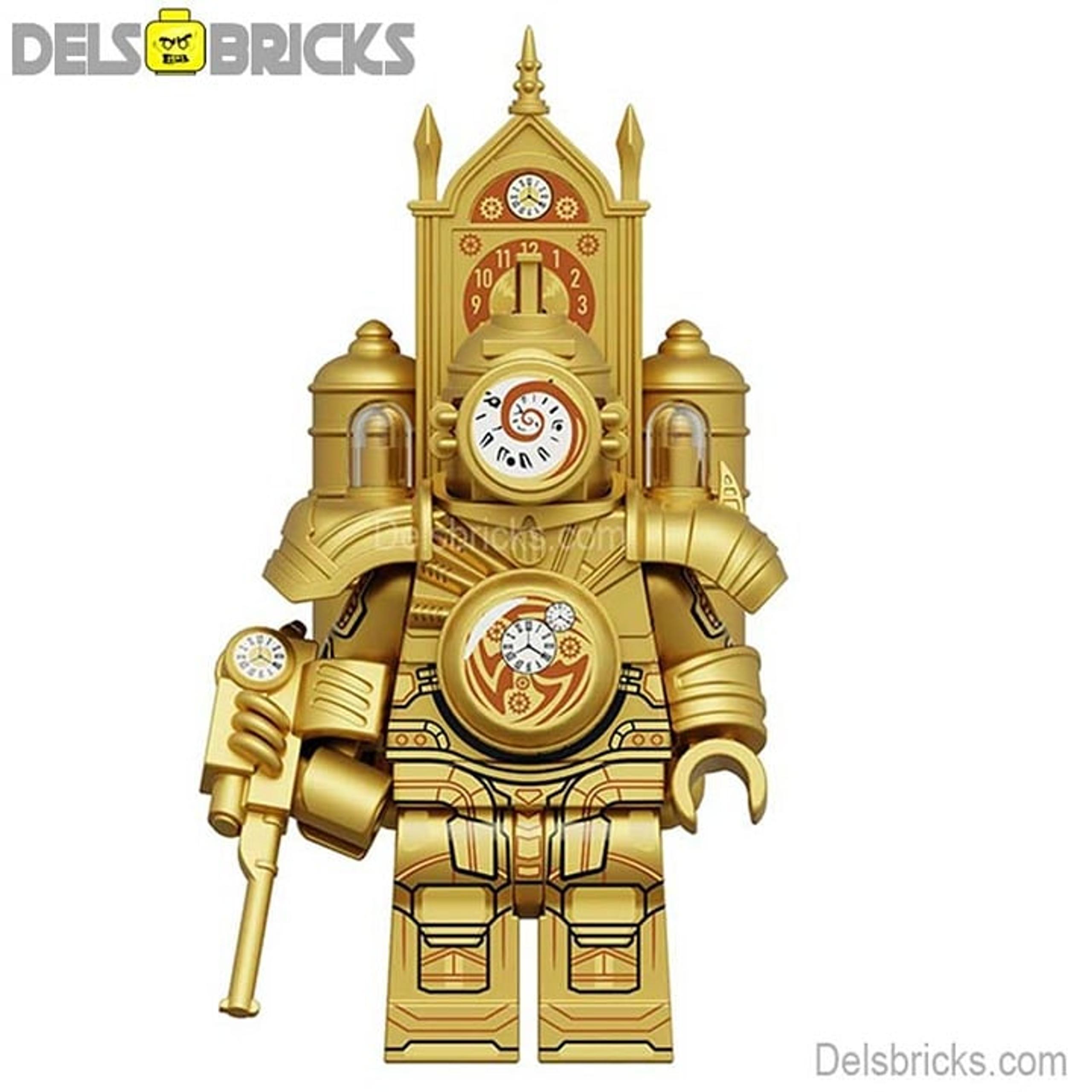 Big Titan Clockman skibidi Toilet Minifigures Lego Star Wars Custom Mini Figures