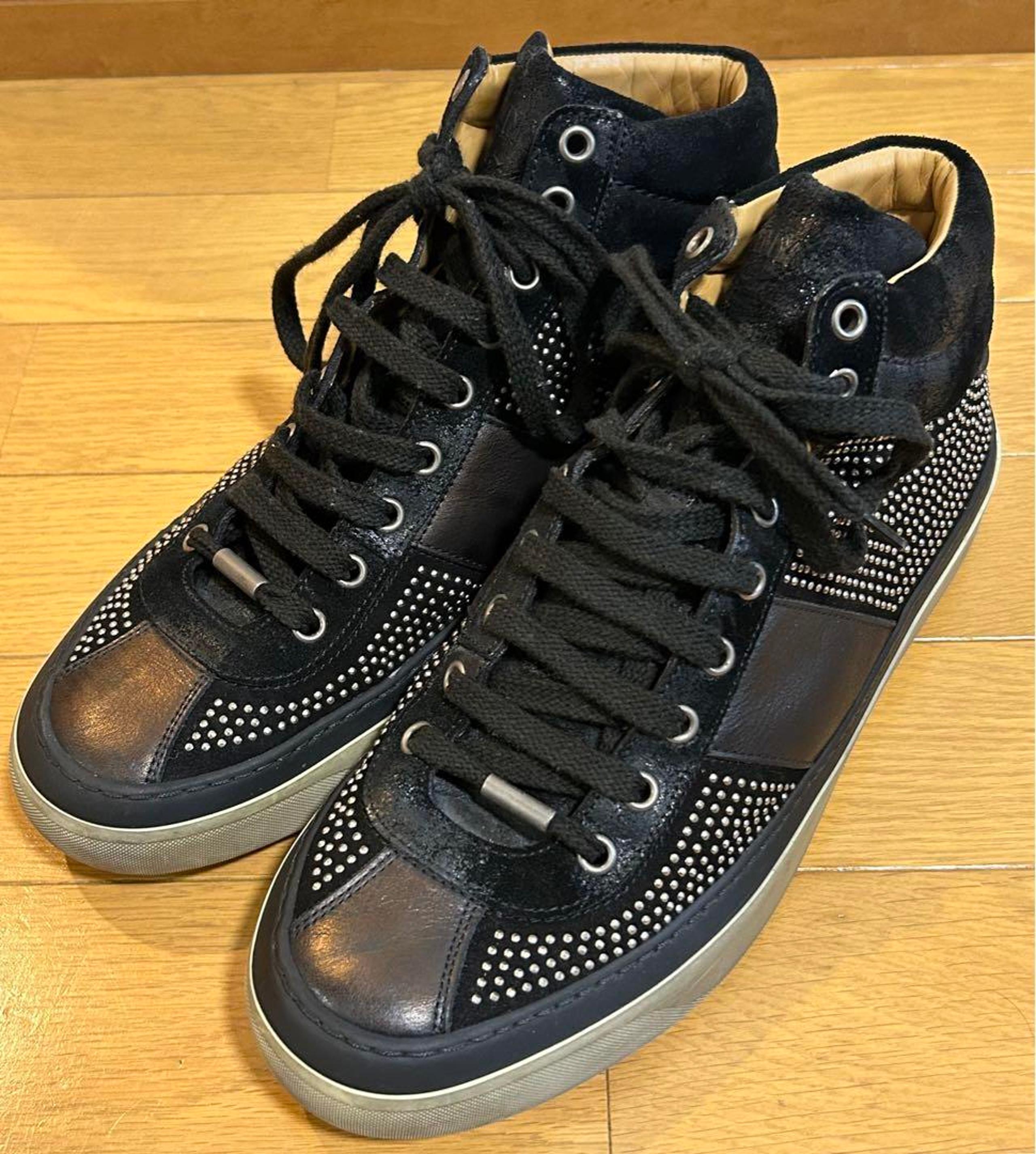 ☆Jimmy Choo☆ Studded Sneakers Black