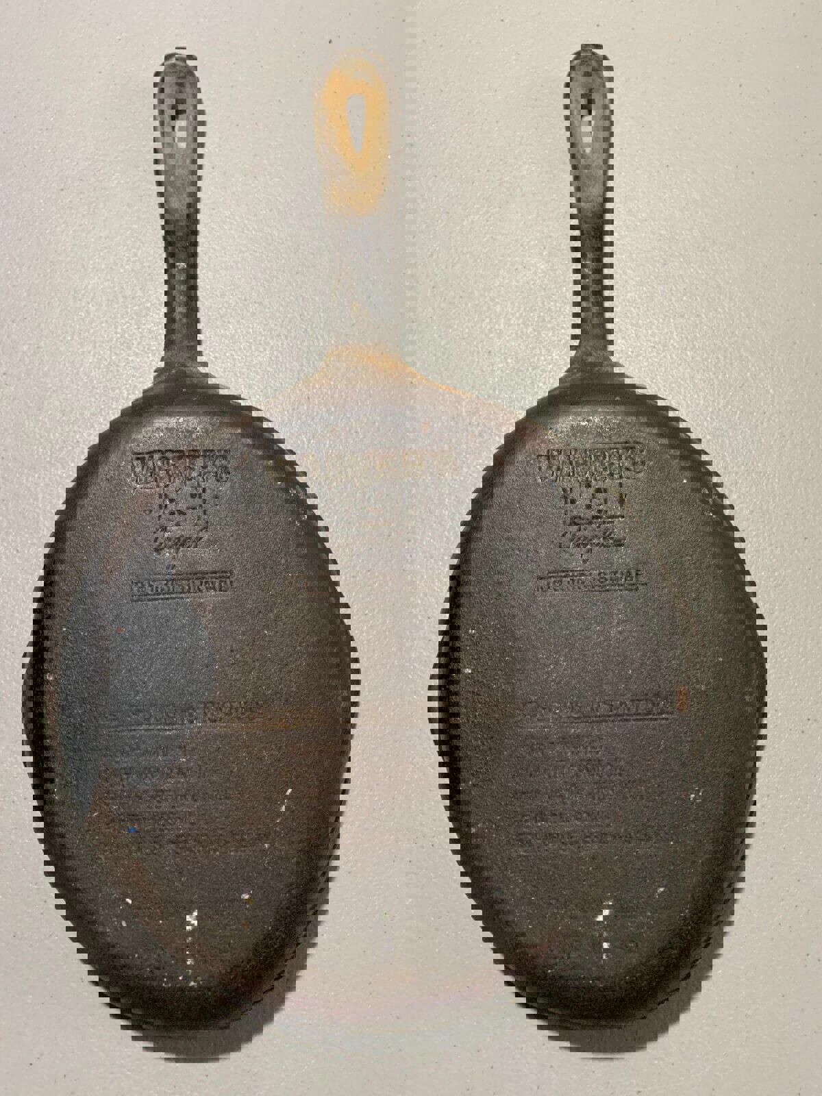 VINTAGE LODGE #7 8SK CAST IRON SKILLET FRYING PAN - USA