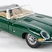 Franklin Mint 1:24 Scale 1961 Jaguar E-Type Convertible Diecast Model Car