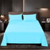 %100 Cool Bamboo Sheet Split King Aqua