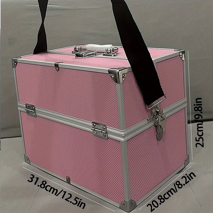 Large capacity waterproof cosmetic travel case-H3ER