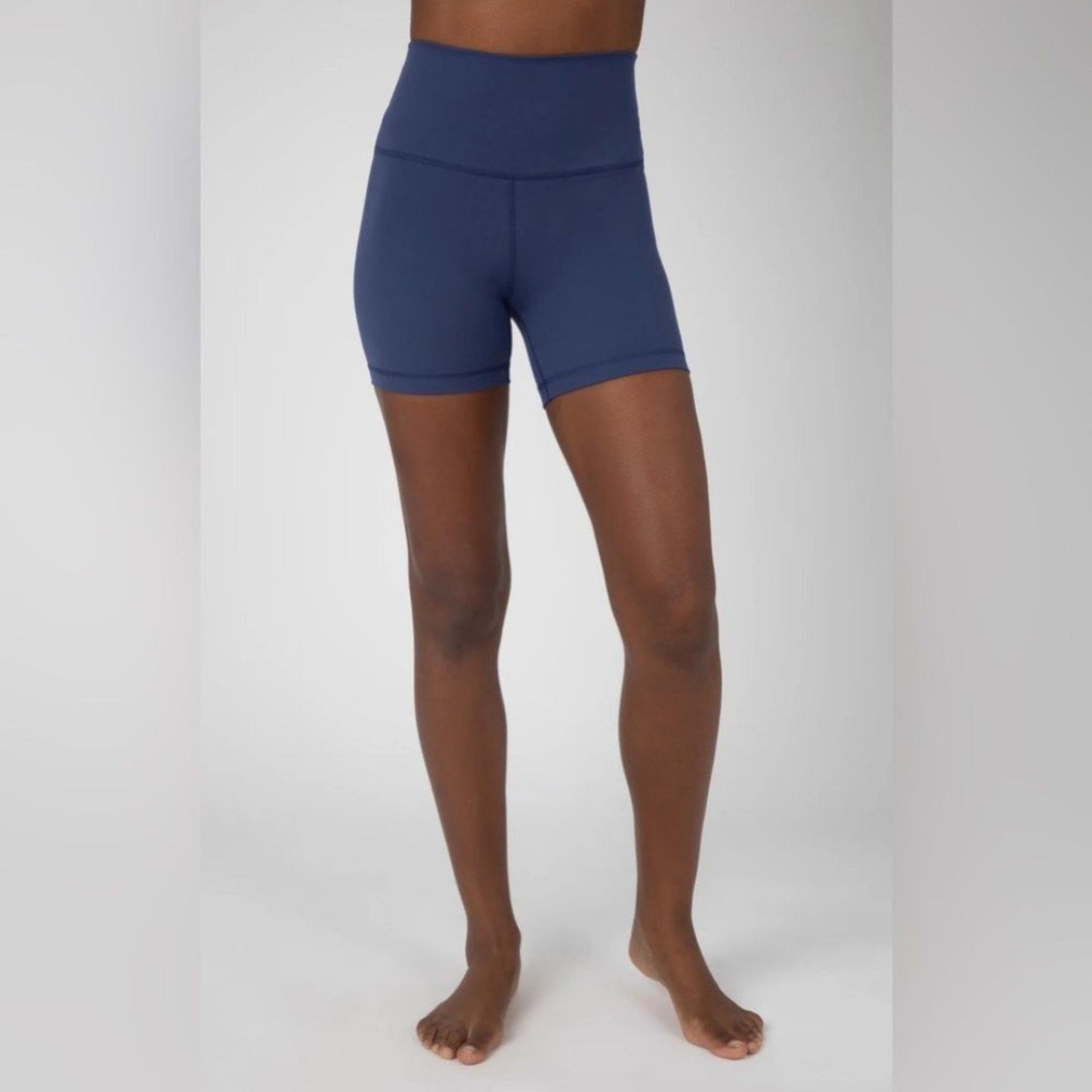 NWT Yogalicious Lux Elastic Free High Waist 5” Biker Short size XS