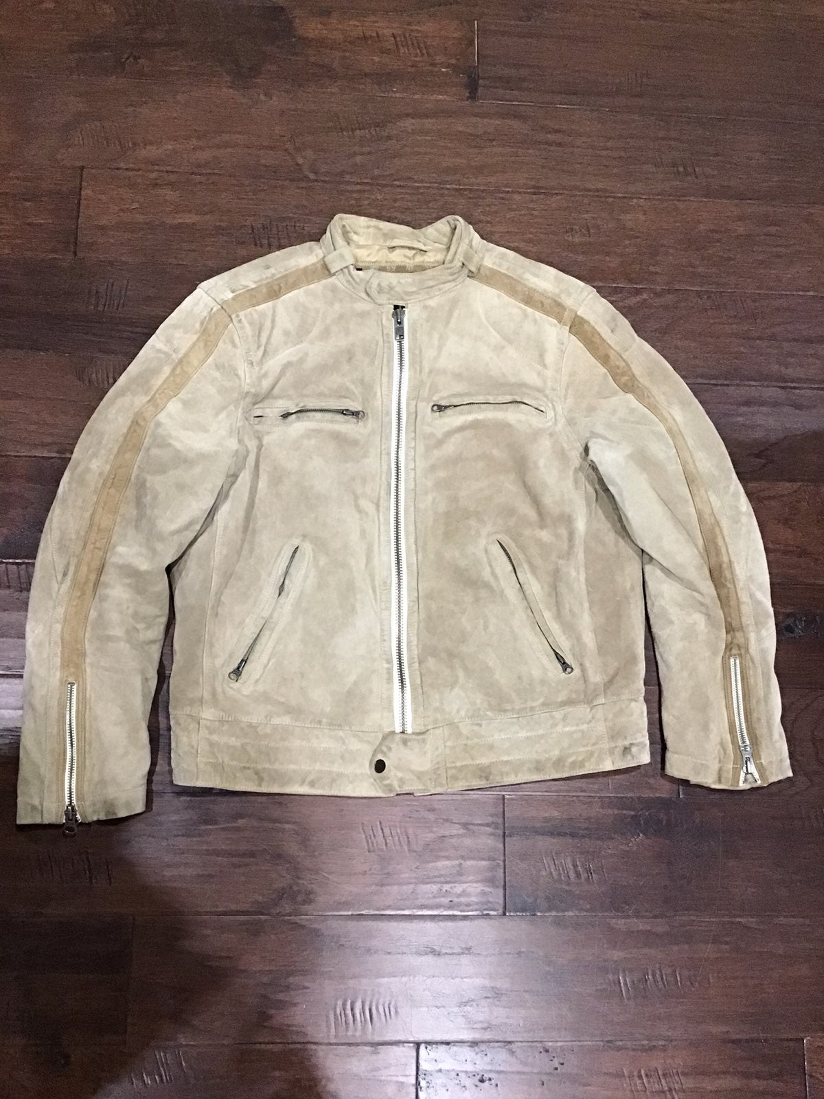 1969 Suade Bomber Jacket size Large