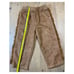 Le Top Toddler Brown Faux Suede Cowboy Costume Size 4T