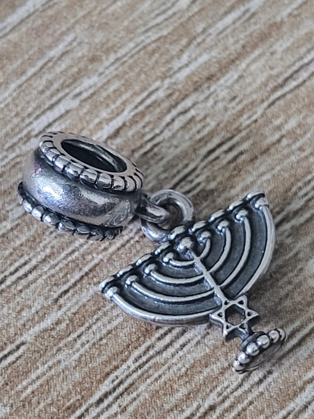 Pandora Jewish Menorah Charm S925 ALE Authentic