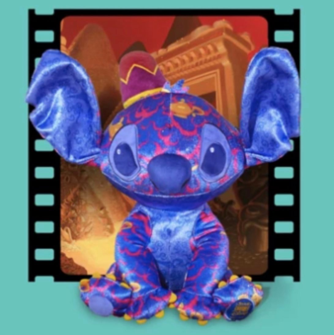 Disney Stitch Crashes Alladin plush