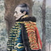 1916 Hand-colored Lithograph Causeria Francois Flameng Imprimtezie Goupil Laria