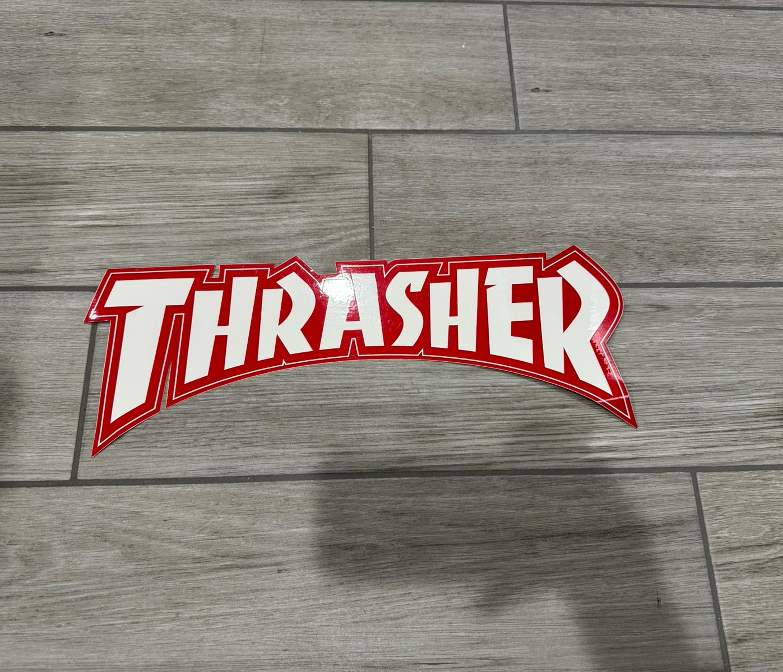 Large Thrasher Sticker 16.5”