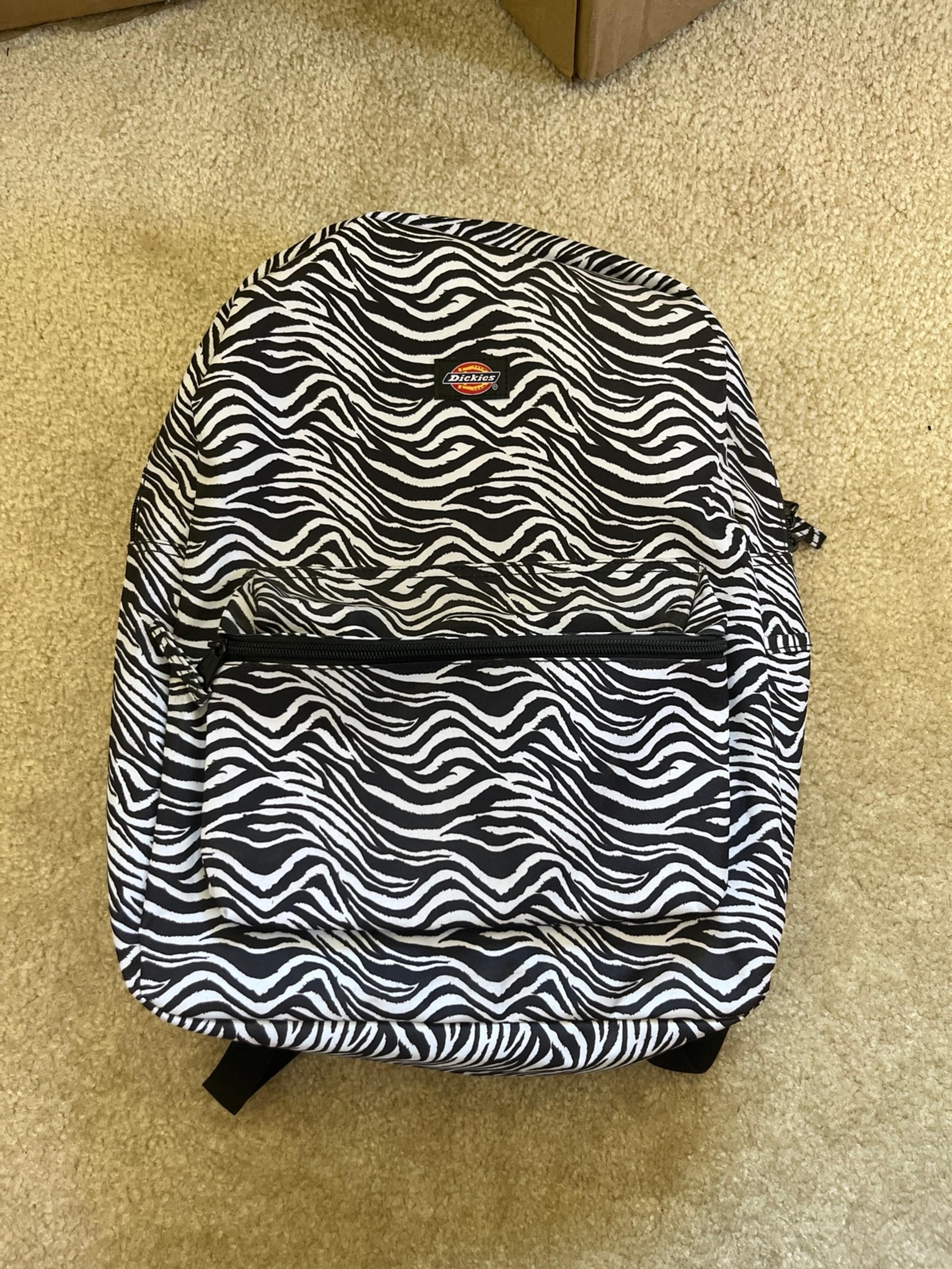 Dickies student Backpack Zebra print