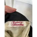 Vintage 1950s Marden Classics Black Quilted Circle Skirt Size S Rockabilly