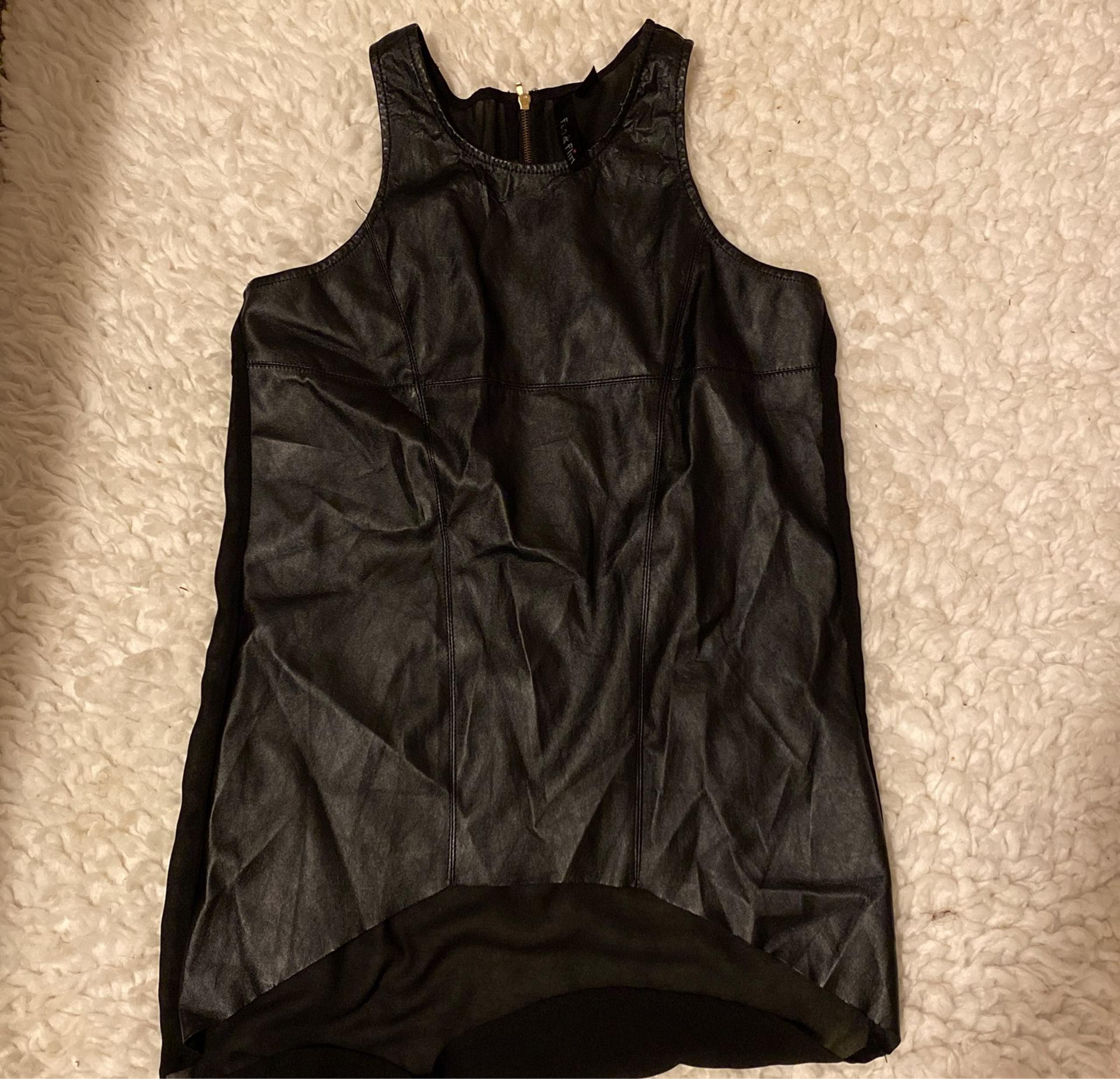 Leather Top