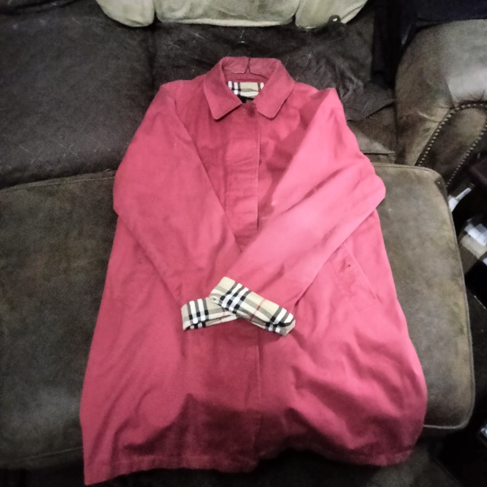 Burberry trench raincoat
