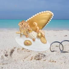 Tropical Wedding Cake Topper/Centerpiece