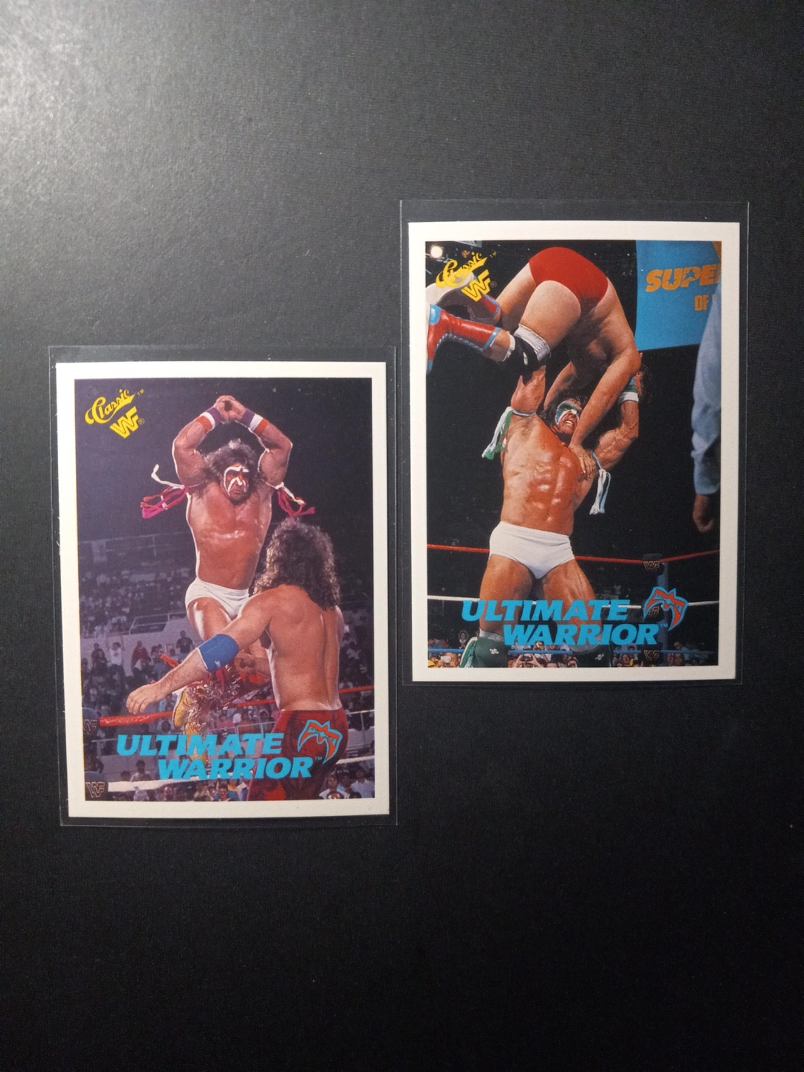 THE ULTIMATE WARRIOR '90 CLASSIC WWF LOT