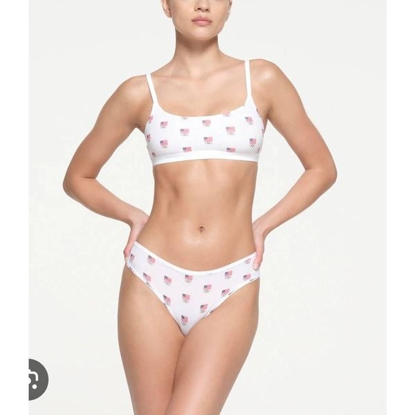 Skims Olympic Bralette and Boys Boyshort Sizes XS-S NWT