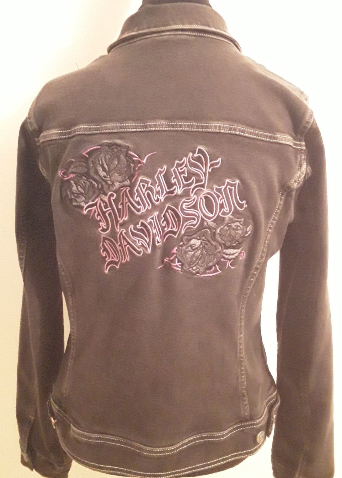 Harley Davidson Women's Roses Jean Jacke