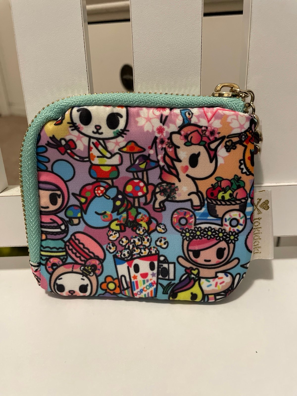 Tokidoki zip coin purse