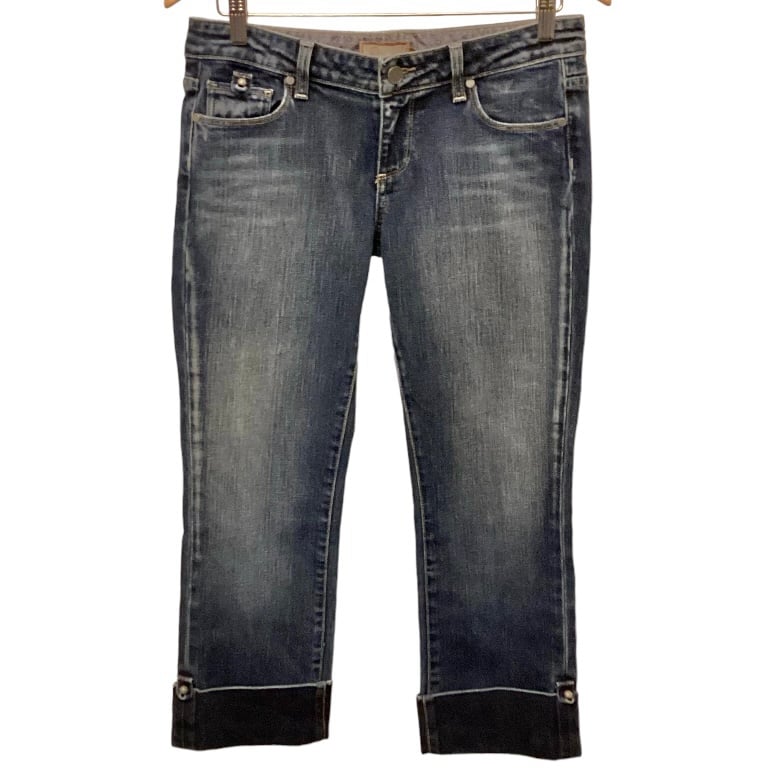 Paige 29 (8) Curson Cropped Cuffed Jeans Women’s Low Rise Capris