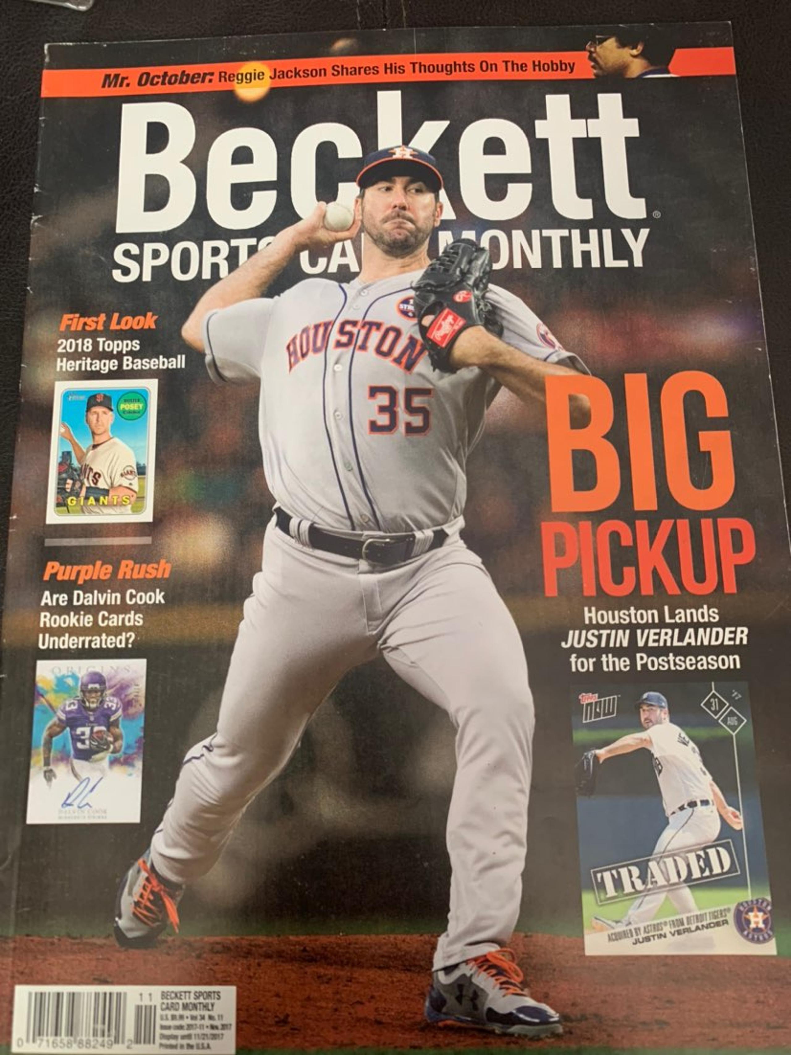 2017 Beckett Sports Card Monthly!