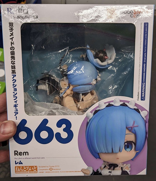 Rem 663 Re:Zero AND Ram 732 Goodsmile Nendoroid