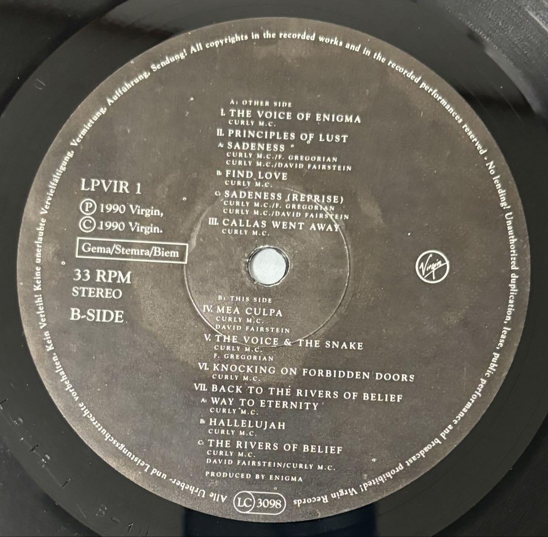 Enigma 1990 A.D. ambient trip hop chill Other