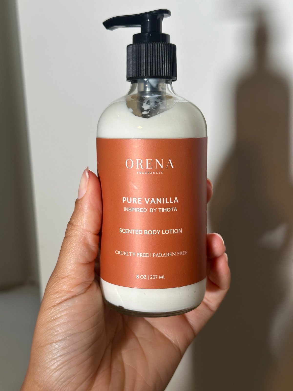 Orena fragrances body lotion pure vanilla