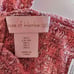 House of Harlow Pink Floral Smocked Crop Top Tiered Maxi Skirt Set Size Small