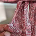 House of Harlow Pink Floral Smocked Crop Top Tiered Maxi Skirt Set Size Small