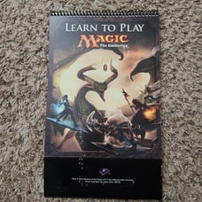 Magic The Gathering Learn To Play 2010 Spiral Binder Guide Retail Exclusive Prom
